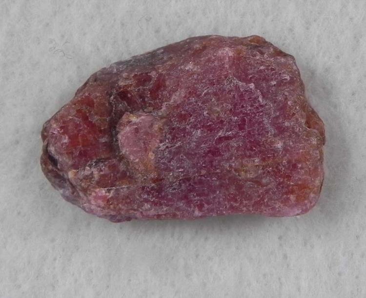 41.5ct Rough Ruby Maroon Gemstone - 2