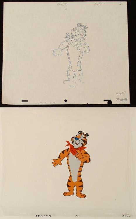 original cel guilty drawing