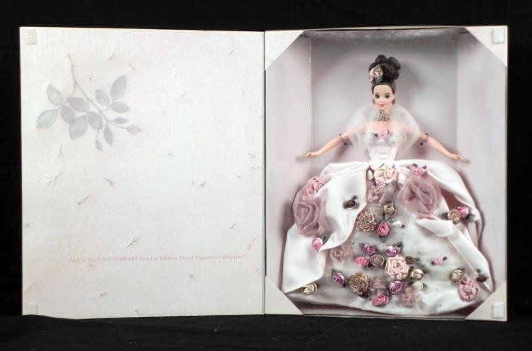 Antique Rose Barbie Doll Ltd. Edition Fao Schwartz Mib