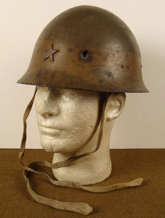 RARE ORIGINAL WWII JAPANESE TYPE 90 COMBAT HELMET