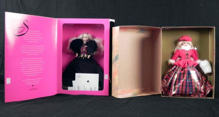 Jeweled Splendor and Jewel Princess Barbie Doll MIB: Barbie is a truly a sight to see and yes a princess in every way. Offered her are two Jeweled Barbie dolls, a Jewel Princess and Jeweled Splendor. * * **Jeweled Splendor: She is beauty, cloaked