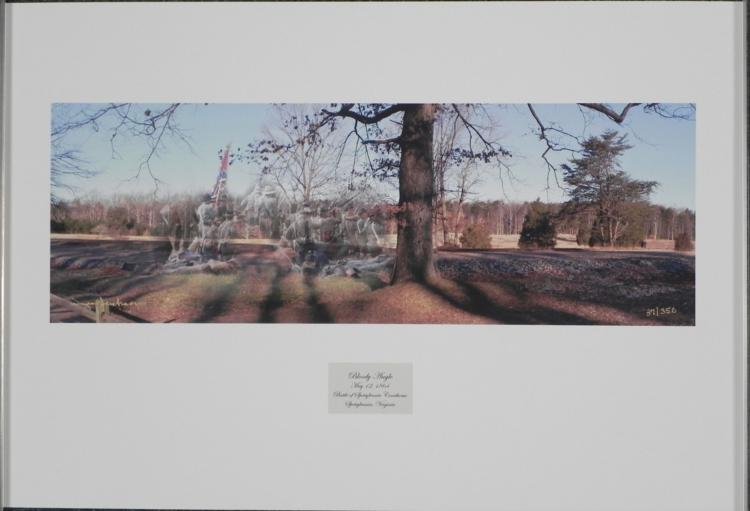 Bloody Angle Wayne Jachson Civil War Spotsylvania Print: Bloody Angle Wayne Jachson Spotsylvania Print * * * Title: "Bloody Angle"Artist: Wayne Jachson * * Sheet size: 13" x 19" Signed by the artist in pen on the lower left of print * * 