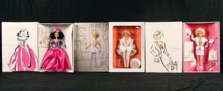 3 Classique Collection Barbies City Opening Uptown MIB: These are three limited edition fashion Barbie dolls from the Classique Collection * City Style barbie doll, by Janet Goldblatt: Around town style with the flair of European haute couture!Opening Nigh
