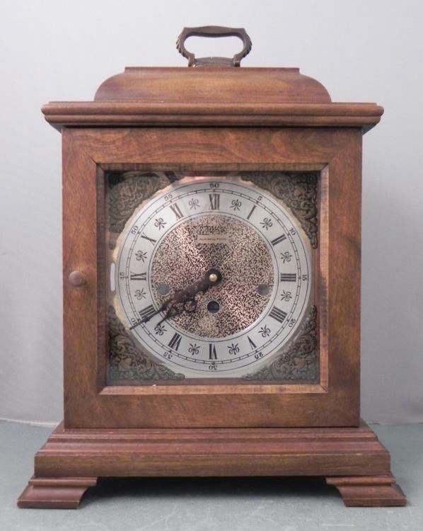 Hamilton Vintage Wood Converted WindUp Mantle Clock