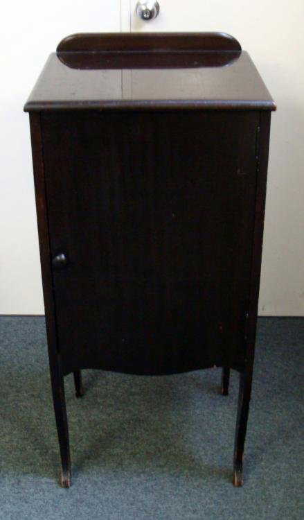 Antique Wood 6 Shelf Record Sheet Music Storage Cabinet - Antique Wood 6 Shelf Record Sheet Music Storage Cabinet
