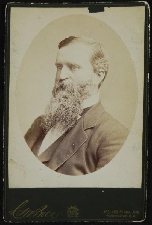 Civil War Volunteer Antique Photo J Weaver w/Provenance: This is an original portrait photograph of a man who volunteered during the Civil War. * His name is James Baird Weaver, and he was from Ohio. He was a Major, and took command when his Colonel and Lie