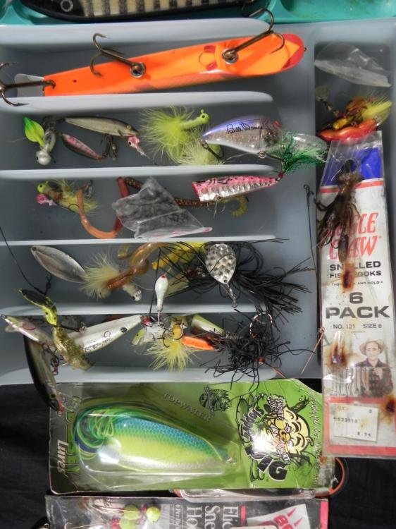 Various Fishing Equipment Baits, Lures, Line, Hooks - 3