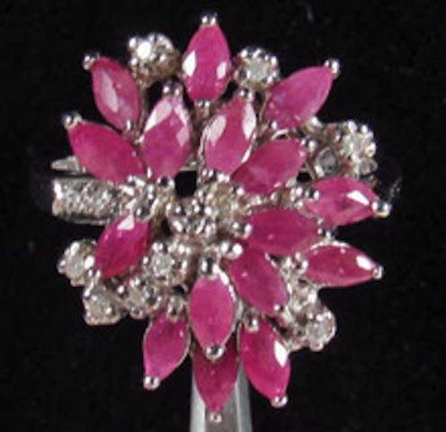 Ruby and Diamond Ring
