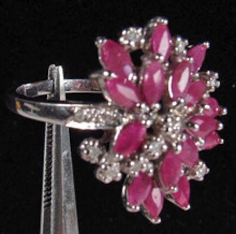 Ruby and Diamond Ring - 3