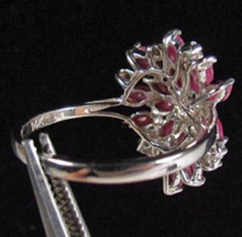 Ruby and Diamond Ring - 4