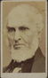 Antique CDV Photograph J.G. Whittier Poet Abolitionist