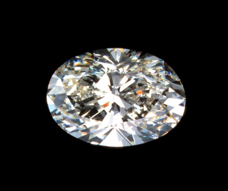 Bianco 2.50 carat Oval Facet Cut Diamond: Bianco 2.50 carat Oval Facet Cut Diamond. bianco-diamonds? is the mark for high quality crystallographic isometric CVD, HPHT stones, not to be confused with Moissanite or synthetic Moissanite&