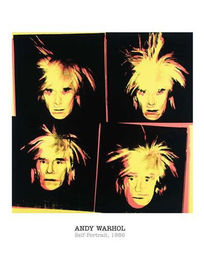 2 Andy Warhol Art Prints Mao, 1972; Self-Portrait, 1986: 2 Warhol art prints * * * Artist: Andy Warhol Title: Mao, 1972Medium: Print on paperPaper: 20 x 16 * * * Artist: Andy Warhol Title: Self-Portrait, 1986Medium: Print on paperPaper: 20 x 16 * * * Condit