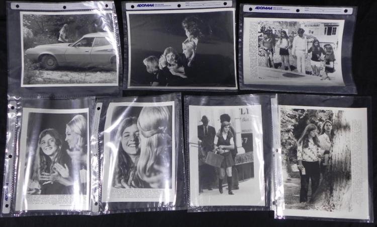 Seven Original Press Photographs Caroline Kennedy: Here are 7 original press photographs of Caroline Kennedy. The reverse sides have stamps from Wide World Photos * and * United Press International and United Press International Photo. The * photos ar