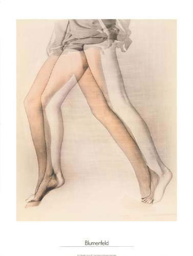 Erwin Blumenfeld Fashion Art Print Legs, New York, 1944: This print shows a double image stride, with a careful study, and sexiness too. * * Artist: Erwin BlumenfeldTitle: Legs, New York, 1944Medium: Print on paperPaper: 31 1/2 x 23 5/8 * * * * Condition: E