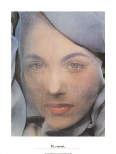 Erwin Blumenfeld Art Print Leslie Redgrave, New York: The model is veiled in a softness and mystery in this art print. * * Artist: Erwin BlumenfeldTitle: Leslie Redgrave, New York, 1952Medium: Print on paperPaper: 31 1/2 x 23 5/8 * * * * Condition: Excel