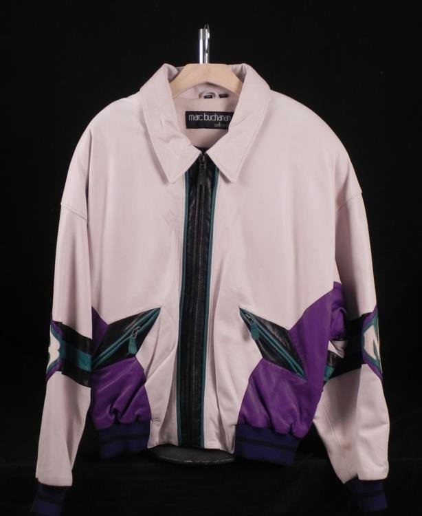 Marc Buchanan Pelle Pelle Soda Club Tan Leather Jacket