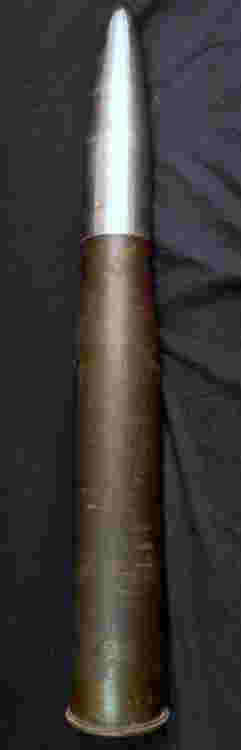1943 90MM ANTI-TANK SHELL & CASING-36