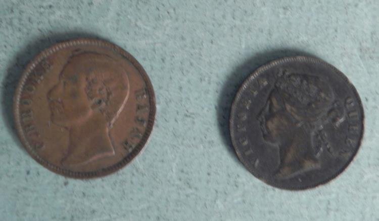 2 High Grade Rare Coins, Malaysia & North Boreno: 2 High Grade Rare Coins, Malaysia & North Boreno