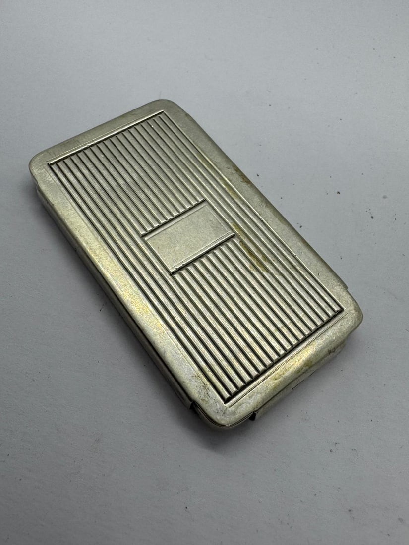 CONTINENTAL SILVER 800 SLIDING OPEN PILL / MINT DISPENSER: CONTINENTAL SILVER 800 SLIDING OPEN PILL / MINT DISPENSER