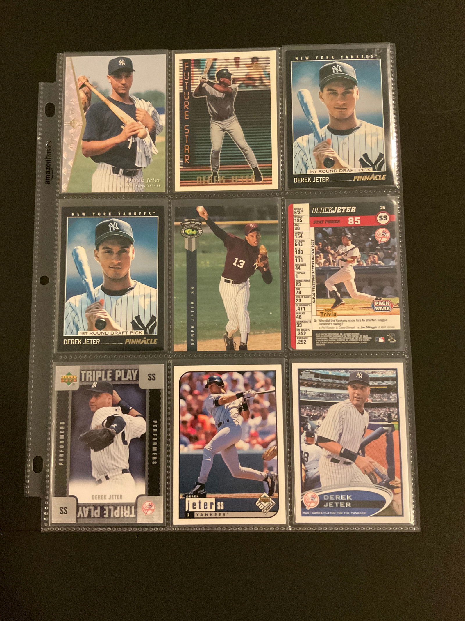 Derek Jeter Binder (41 Cards) (1 of 10)