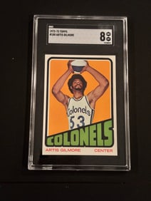 1972-73 Topps Artis Gilmore #180 SGC 8