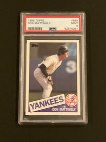 1985 Topps Don Mattingly #665 PSA 9