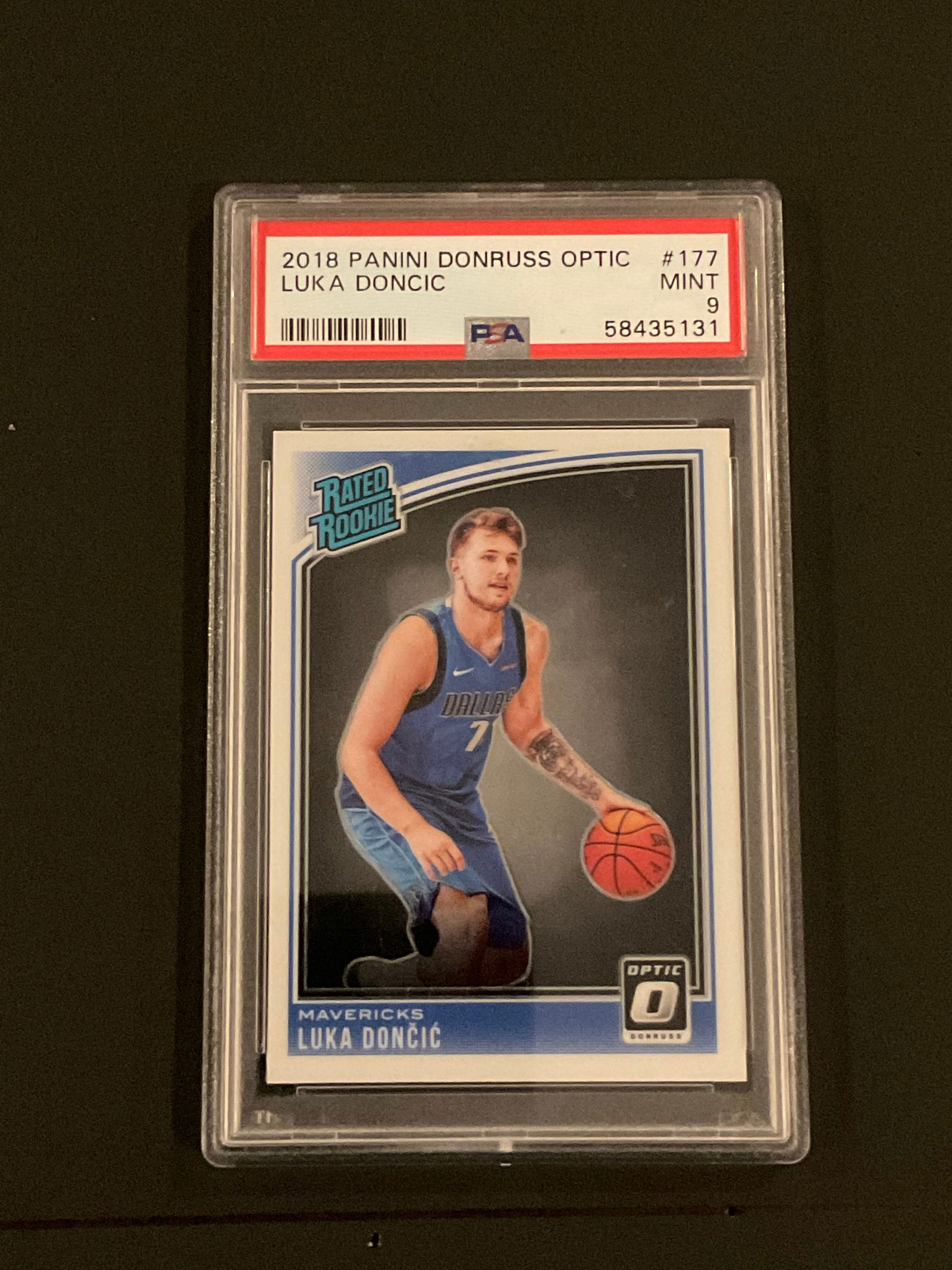 2018 pannini Luka Doncic #177 PSA 9 (1 of 2)