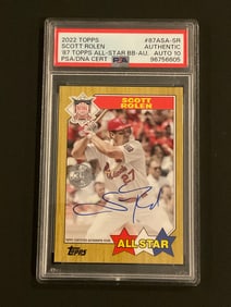 2022 Topps Scott Rolen #87ASA-SR PSA Auto 10