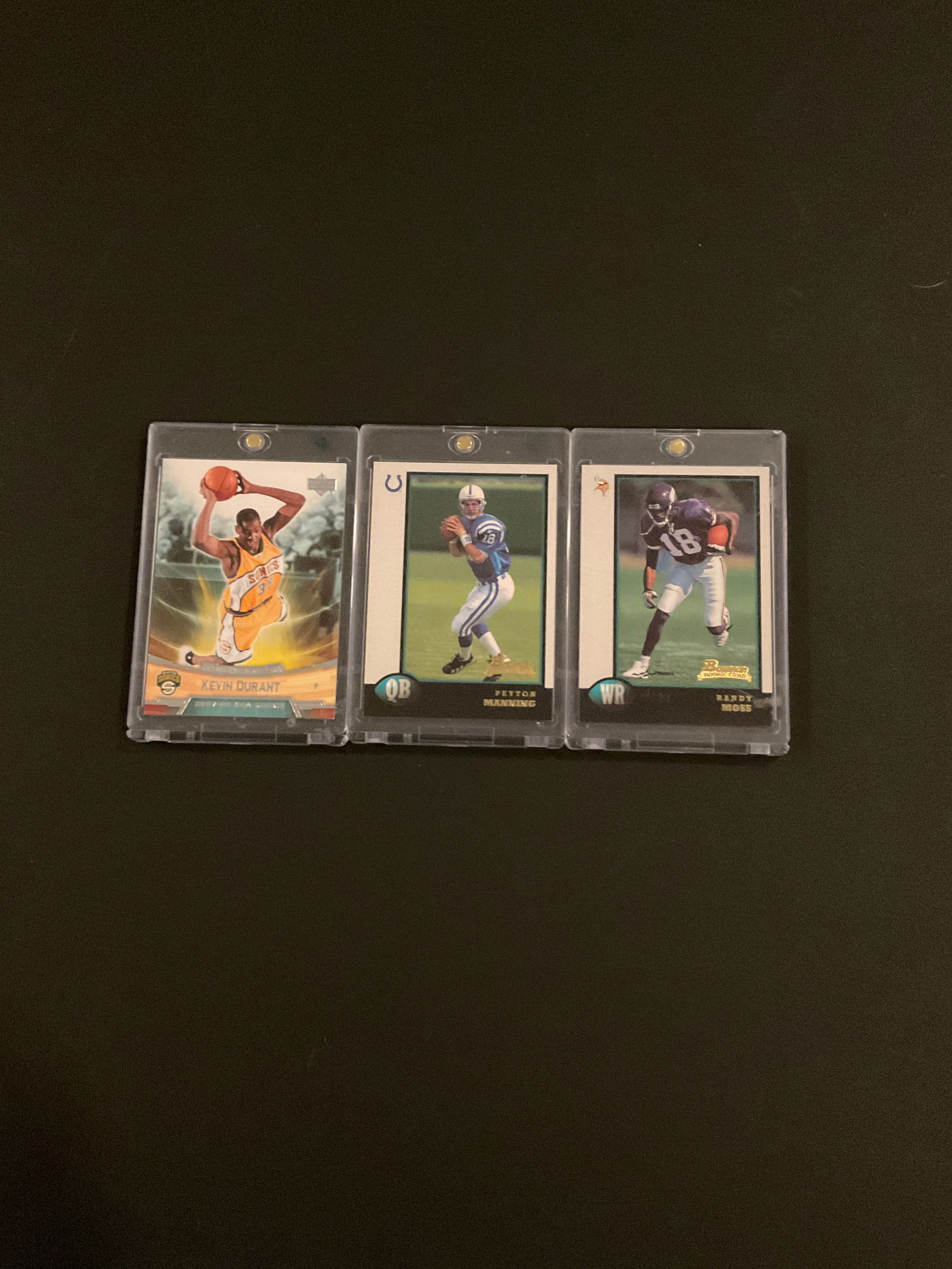 Manning/Moss/Durant Rookie Cards (1 of 2)