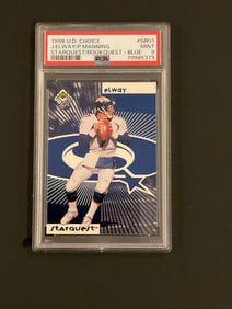 1988 Upper Deck elway/manning #SR01 PSA 9