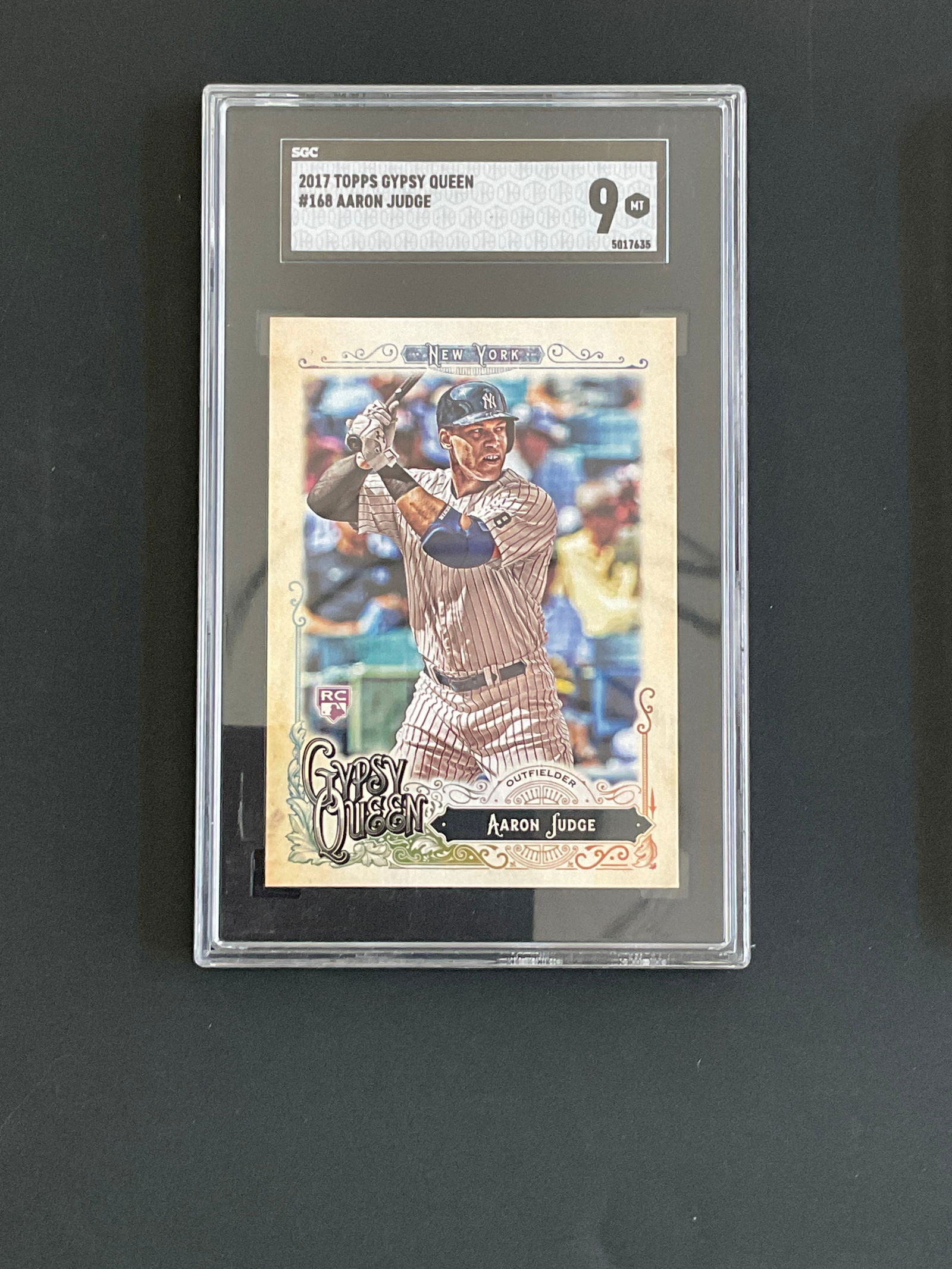 2017 Topps Gypsy Queen #168 Aaron Judge SGC 9