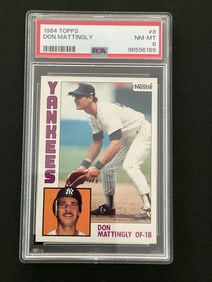 1984 Topps Don Mattingly #8 PSA 8