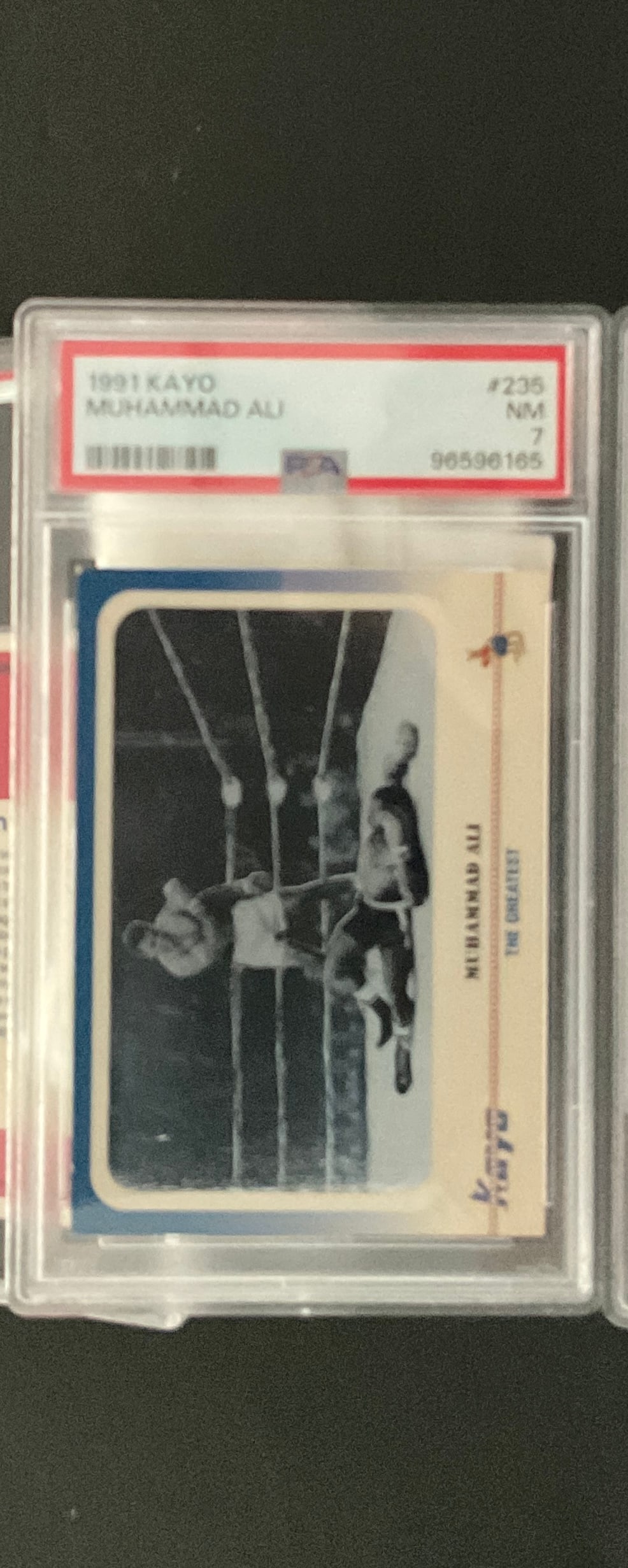 1991 Kayo Muhammad Ali #235 PSA 7(x2) (1 of 4)