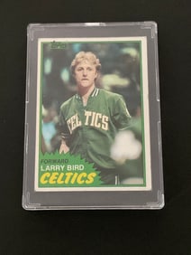 1981 Topps Larry Bird #4