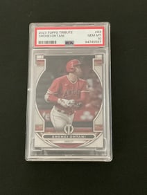 2023 Topps Tribute Shohei Ohtani #83 PSA 10