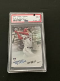 2018 Topps Chrome Shohei Ohtani Freshman Flash #FF-1 PSA 9