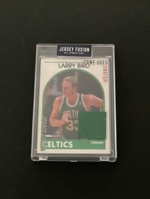 2021 Fusion Larry Bird JF-LB89 Game Used