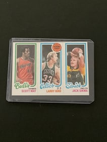 1980-81 Topps May/Bird/Sikma Triple