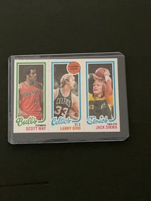 1980-81 Topps May/Bird/Sikma Triple