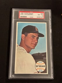 1964 Topps Giants Carl Yastrezemski #48 PSA 8