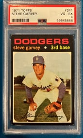 1971 Topps Steve Garvey #341 - PSA 4 VG-EX - Dodgers