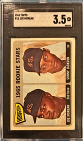 1965 Topps Joe Morgan Rookie Stars #16 - SGC 3.5 VG+