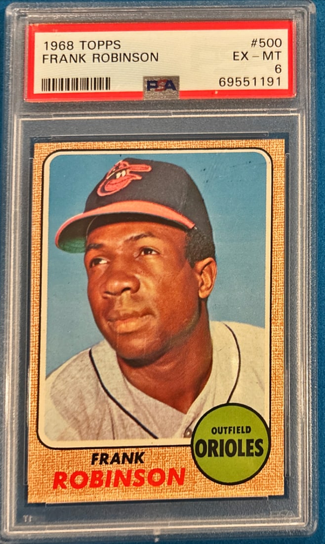 1968 Topps Frank Robinson #500 - PSA 6 EX-MT (1 of 2)