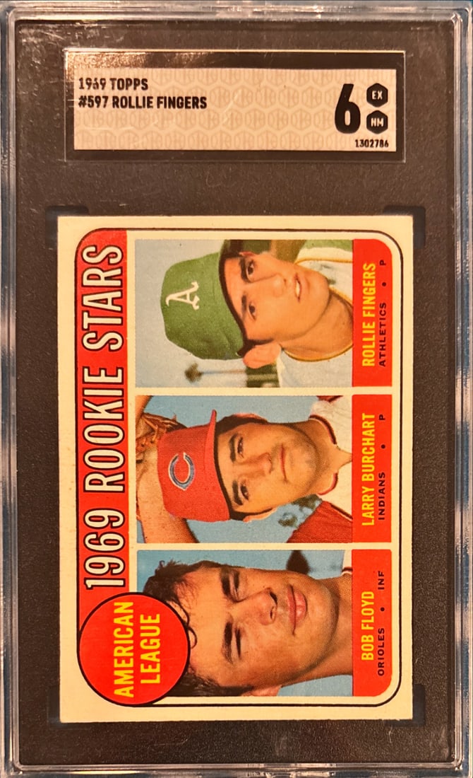 Rollie Fingers - Graded Baseball Card (1 of 2)