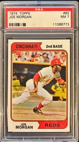 1974 Topps Joe Morgan #85 – PSA 7