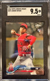 2018 Topps Chrome Update HMT1 Shohei Ohtani – SGC 9.5
