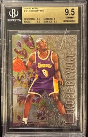 1996–97 Metal Kobe Bryant #181 – BGS 9.5 GEM MINT