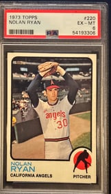 1973 Topps Nolan Ryan #220 – PSA 6 (EX-MT)