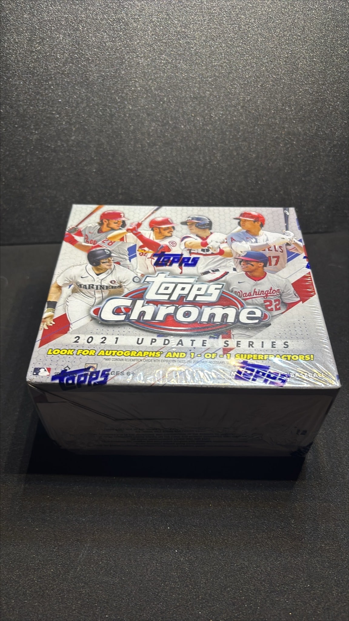 2021 Topps Chrome Update Series Hanger Box (Baseball) – Factory Sealed (1 of 2)